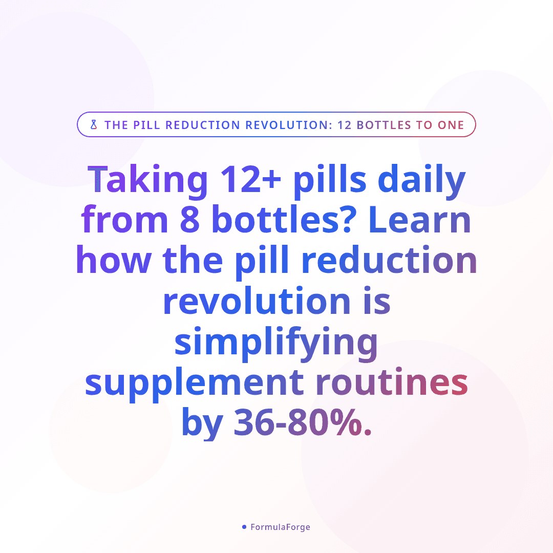 The Pill Reduction Revolution: From 12 Bottles to One